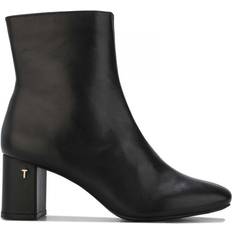 Ted Baker Ankle Boots Ted Baker Women's boots neyomi leather block heel ankle in black