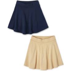 The Children's Place Girl's Uniform French Terry Skort 2-pack - Multi Clr