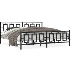 vidaXL Platform Bedroom Furniture King
