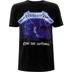 M - Unisex T-skjorter Metallica Unisex Adult Ride The Lightning Tracks T-Shirt