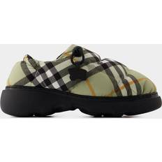 Burberry Slippers Burberry Check Nylon-Blend Pillow Mule