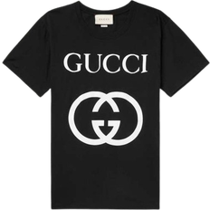 Gucci Logo Print T-Shirt - Black