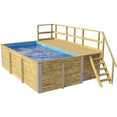 Weka Solid Wood Pool 595 4.9x3.15x1.03m