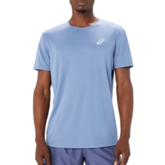 Asics Men's Core Short Sleeve Top - Denim Blue