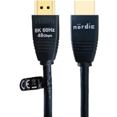 Nördic HDMI-550 48Gbps 2.1 HDMI - HDMI M-M 5m