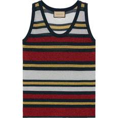 Gucci Red Clothing Gucci Striped Sleeveless Top