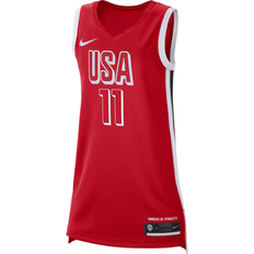 Game Jerseys Nike Napheesa Collier Team USA USAB Limited Road Dri-FIT Basketball Jersey in Red, NN201911323-USW 2XL
