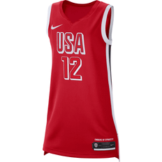 Game Jerseys Nike Diana Taurasi Team USA USAB Limited Road Dri-FIT Basketball Jersey in Red, NN201911322-USW 2XL