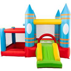 Home Deluxe Inflatable Bouncy Castle with Slide & Ball Pit