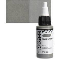 Paint Golden High Flow Acrylics Neutral Gray N5 30ml