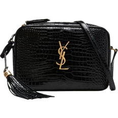 Ysl bags Saint Laurent Lou Medium Ysl Camera Bag - Black