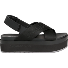 Calvin Klein Pantoffeln & Hausschuhe Calvin Klein Platform - Triple Black