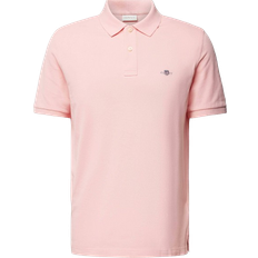 Gant Men Polo Shirts Gant Classic Pique Shirt - Bubble Gum Pink