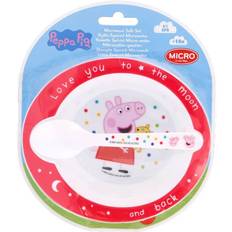 Barn- & babytilbehør Stor Peppa Pig Porridge Bowl & Spoon