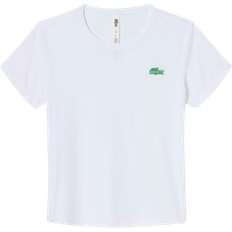 Lacoste White T-shirts Lacoste X Bandier Women's Pro Featherweight T-shirt - White