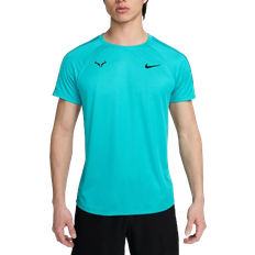 Nike Men's Rafa Challenger Dri-FIT Short Sleeve Tennis Top - Dusty Cactus/Black