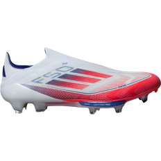 Adidas F50+ Firm Ground - Cloud White/Solar Red/Lucid Blue