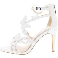 44 - Weiß Sandaletten Buffalo Damenpumps Miranda Butterfly Blanc