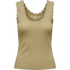 Beige Tanktops Only Damen-Top Carla Beige