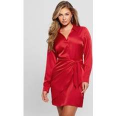 Kurze Kleider - Rot Guess Kleid Damen Alya Rouge