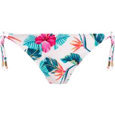 XXL Bikinihosen Freya Damen-Bikinihose Palm paradise Blanc