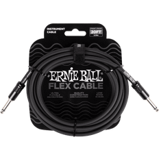 Ernie Ball Flex Straight/Straight 6.3mm - 6.3mm M-M 20ft