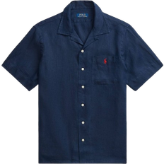 Ralph Lauren Classic Fit Linen Camp Shirt - Navy