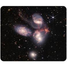 Mouse Pads Future Of Flight Webb Space Telescope Stephan’s Quintet Mousepad 1/4 Thick