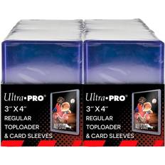 Ultra Pro 3"x4" Clear Regular Toploader & Card Sleeves Bundle Standard Size 200 Pack