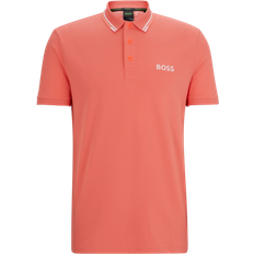 Hugo Boss M - Men Polo Shirts Hugo Boss Men's Paddy Pro Polo Shirt - Light Red