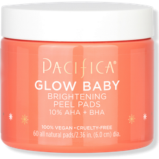 Pacifica Glow Baby Brightening Peel Pads 10% AHA + BHA 60-pack