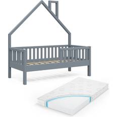 Kinderzimmer VitaliSpa Hausbett Noemi mit Matratze