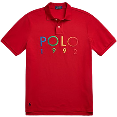 Ralph Lauren Classic Fit 1992 Mesh Polo Shirt - Red