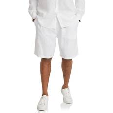 Linen - Men Shorts Johnny Bigg Resort Linen Short WHITE