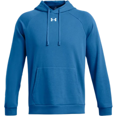 Under Armour Men's Rival Fleece Hoodie - Photon Blue/White