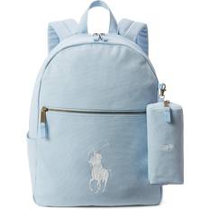 Polo Ralph Lauren Canvas School Backpack - Elite Blue