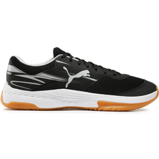 Unisex Handball Shoes Puma Varion II - Black/Cool Light Gray/Yellow Blaze/Gum