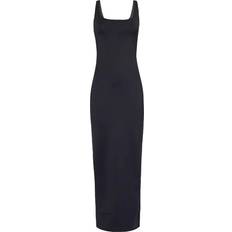 Good American Scuba Modern Tank Maxi Dress - Black