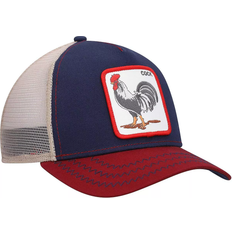 Goorin Bros. The Rooster Trucker Snapback Hat Unisex - Navy/Red