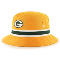 Gold - Men Caps '47 Men's '47 Brand Gold Green Bay Packers Striped Bucket Hat Gold One Fits All