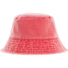 Mango Frayed Bucket Hat - Red