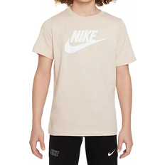 Nike Older Kid's Sportswear T-shirt - Sanddrift/White (AR5252-126)