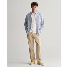 Gant Men Pants Gant Men Regular Fit Cotton Linen Chinos 31/32