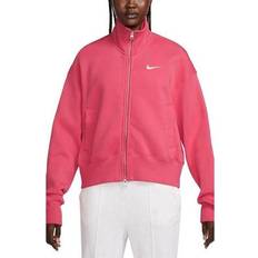 Nike Red Outerwear Nike Sportswear Phoenix Fleece Oversize Track Jacket