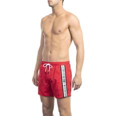 Red - Women Swimming Trunks Bikkembergs Polyamide Men's Swimwear