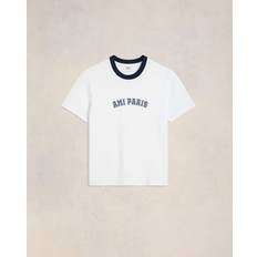 Ami Paris Men T-shirts & Tank Tops Ami Paris Tshirt White Unisex