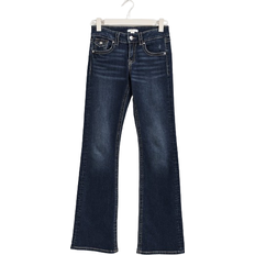 Gina Tricot Chunky Low Flare Jeans - Mid Blue (221925520)