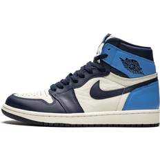 Basketball Shoes Nike Air Jordan Mid 'Racer Blue' White Men's 15