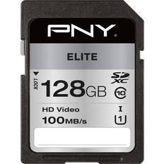 PNY Elite SDXC Class 10 UHS-I U1 100/90MB/s 128GB