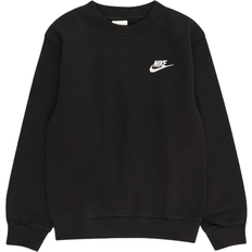 Kinderbekleidung Nike Kid's Sportswear Club Fleece Sweatshirt - Black/White